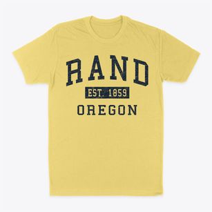 Rand Oregon Classic Established Classic Dad T-Shirt