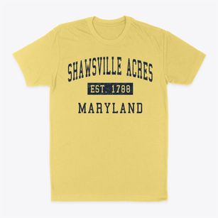 Shawsville Acres Maryland Classic Established Classic Dad T-Shirt