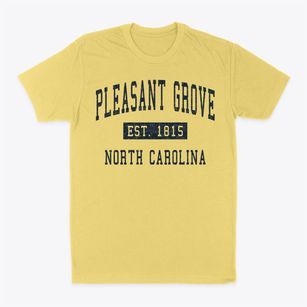 Pleasant Grove North Carolina Classic Established Classic Dad T-Shirt