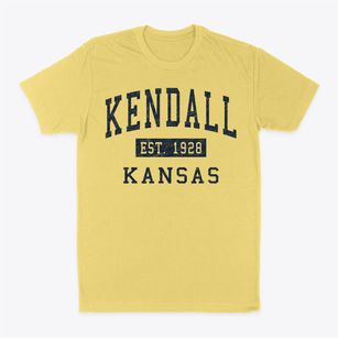Kendall Kansas Classic Established Classic Dad T-Shirt