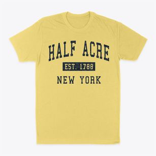 Half Acre New York Classic Established Classic Dad T-Shirt