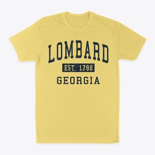 Lombard Georgia Classic Established Classic Dad T-Shirt