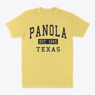 Panola Texas Classic Established Classic Dad T-Shirt