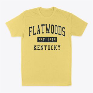 Flatwoods Kentucky Classic Established Classic Dad T-Shirt