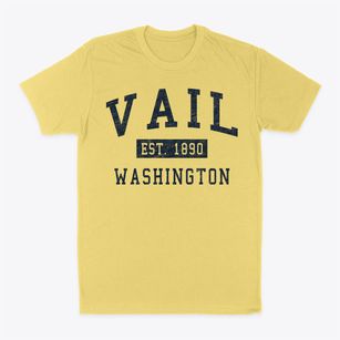 Vail Washington Classic Established Classic Dad T-Shirt