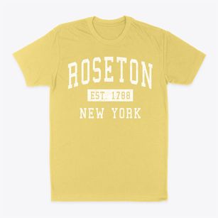Roseton New York Classic Established Classic Dad T-Shirt