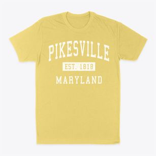 Pikesville Maryland Classic Established Classic Dad T-Shirt