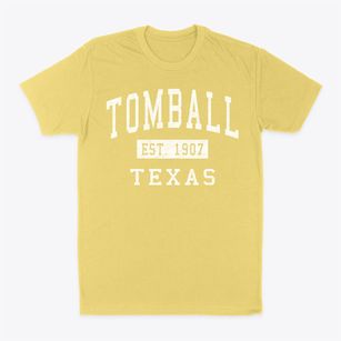 Tomball Texas Classic Established Classic Dad T-Shirt