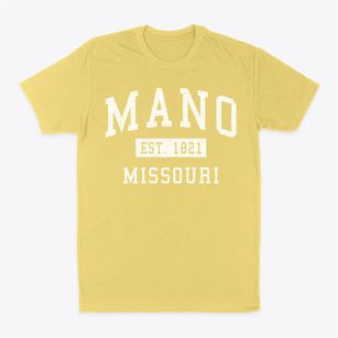 Mano Missouri Classic Established Classic Dad T-Shirt