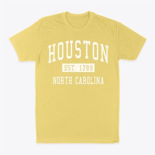 Houston North Carolina Classic Established Classic Dad T-Shirt