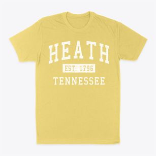 Heath Tennessee Classic Established Classic Dad T-Shirt