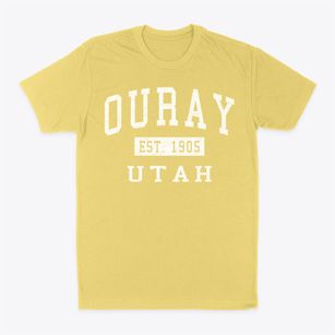 Ouray Utah Classic Established Classic Dad T-Shirt