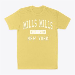 Mills Mills New York Classic Established Classic Dad T-Shirt