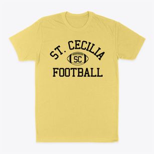 Saint Cecilia School Classic Football Classic Dad T-Shirt