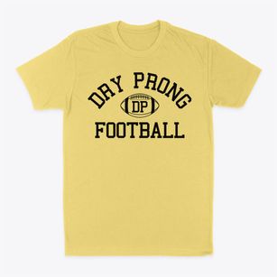 Dry Prong Junior High School Classic Football Classic Dad T-Shirt