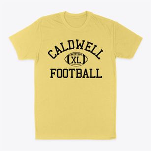 Caldwell High School Classic Football Classic Dad T-Shirt