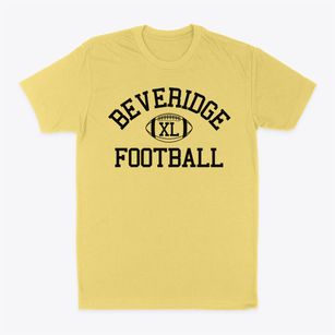 Beveridge Junior High School Classic Football Classic Dad T-Shirt