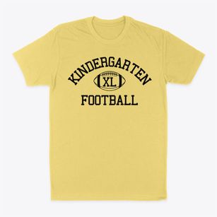 Kindergarten Center Classic Football Classic Dad T-Shirt