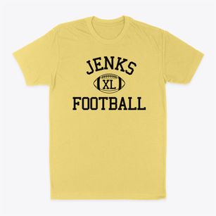 Jenks Junior High School Classic Football Classic Dad T-Shirt