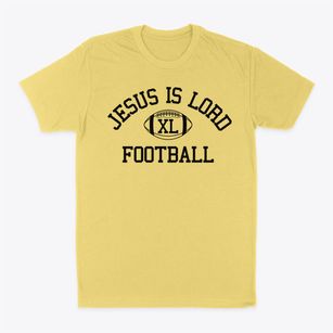 Jesus Is Lord Christian School Classic Football Classic Dad T-Shirt