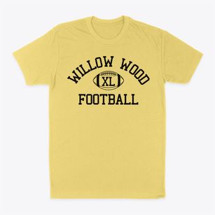 Willow Wood Junior High School Classic Football Classic Dad T-Shirt