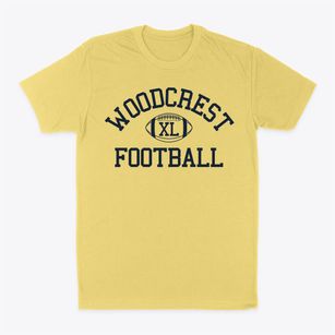 Woodcrest Christian School Classic Football Classic Dad T-Shirt