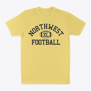 Northwest Junior High School Classic Football Classic Dad T-Shirt