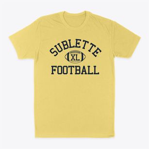 Sublette High School Classic Football Classic Dad T-Shirt