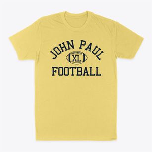 John Paul Regional Catholic School Classic Football Classic Dad T-Shirt