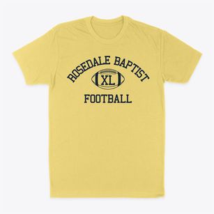 Rosedale Baptist School Classic Football Classic Dad T-Shirt