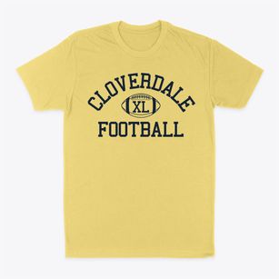 Cloverdale Junior High School Classic Football Classic Dad T-Shirt