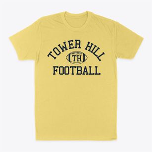Tower Hill School Classic Football Classic Dad T-Shirt