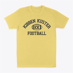Kibben Kuster Preschool Classic Football Classic Dad T-Shirt