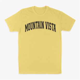 Mountain Vista Elementary School Varsity Arch Classic Dad T-Shirt