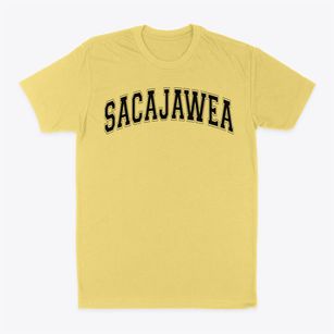 Sacajawea Elementary School Varsity Arch Classic Dad T-Shirt
