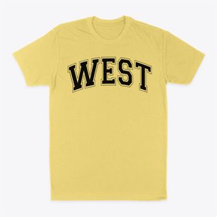 West High School Varsity Arch Classic Dad T-Shirt