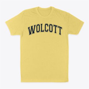 Wolcott Elementary School Varsity Arch Classic Dad T-Shirt