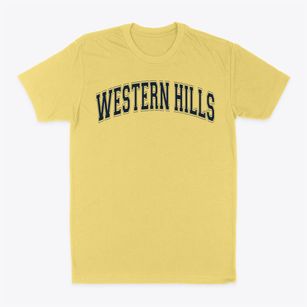 Western Hills High School Varsity Arch Classic Dad T-Shirt