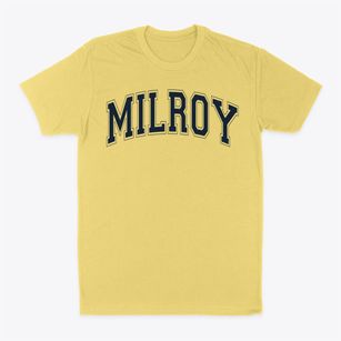Milroy School Varsity Arch Classic Dad T-Shirt