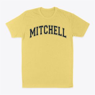 Mitchell Elementary School Varsity Arch Classic Dad T-Shirt
