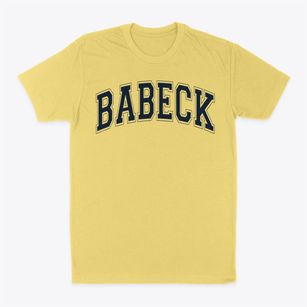 Babeck Elementary School Varsity Arch Classic Dad T-Shirt