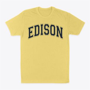 Edison High School Varsity Arch Classic Dad T-Shirt