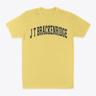 J T Brackenridge Elementary School Varsity Arch Classic Dad T-Shirt