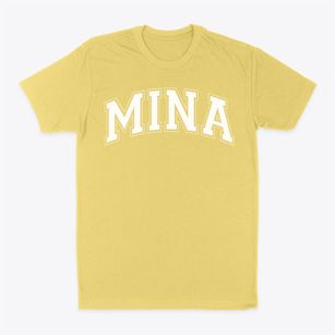 Mina Elementary School Varsity Arch Classic Dad T-Shirt