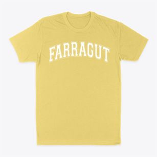 Farragut Career Academy Varsity Arch Classic Dad T-Shirt