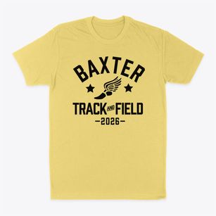 Baxter Elementary School Track and Field Classic Dad T-Shirt
