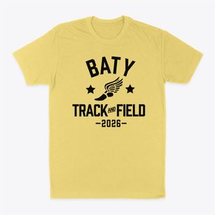 Baty Elementary School Track and Field Classic Dad T-Shirt