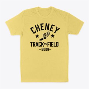 Cheney Middle School Track and Field Classic Dad T-Shirt