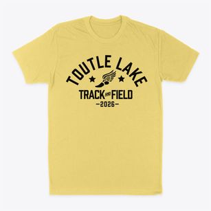 Toutle Lake Elementary School Track and Field Classic Dad T-Shirt
