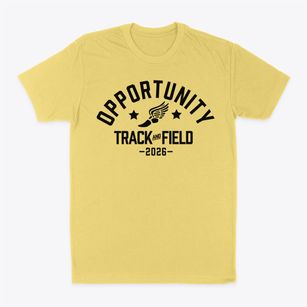 Opportunity Elementary School Track and Field Classic Dad T-Shirt